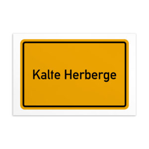 Postkarte von Kalte-Herberge's Artist Shop.