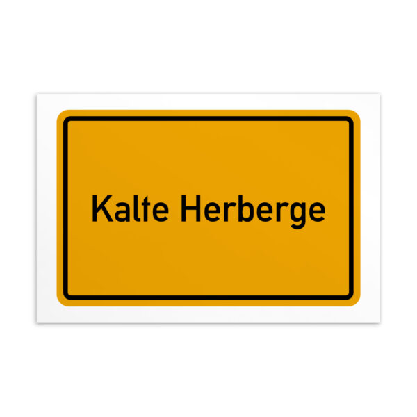 Postkarte von Kalte-Herberge's Artist Shop.