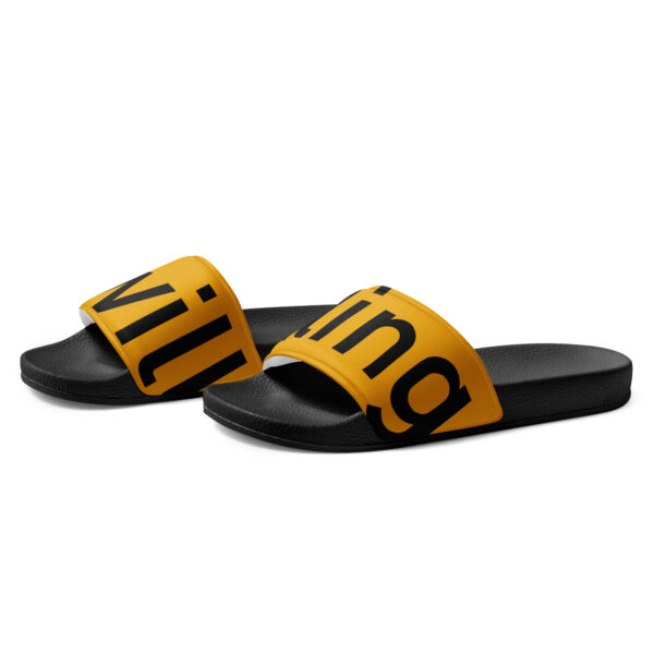 Zwillinge Damen-Schlappen Slide-Sandalen.