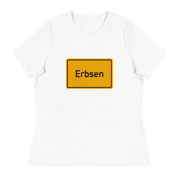 Ein Ebersen Damen-T-Shirt mit dem Wort Ebersen darauf.